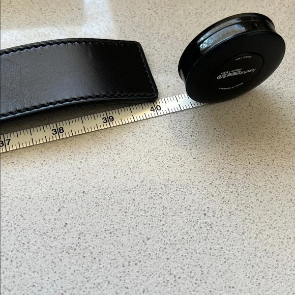 Gucci Black Leather / Silver Belt 🔥 - Picture 5 of 8